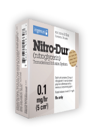 Nitro-Dur (nitroglycerin) transdermanl infusion system 0.1 mg/hr