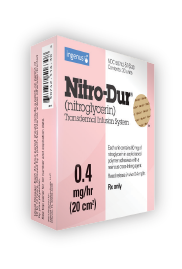 Nitro-Dur (nitroglycerin) transdermanl infusion system 0.4 mg/hr